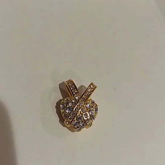 Vtg 90s 5-pc Nolan Miller Necklace & 4 pendants goldtone Omega Slide Trio - Picture 4 of 12